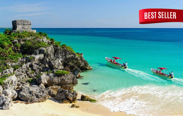 Snorkel tour en lancha Tulum